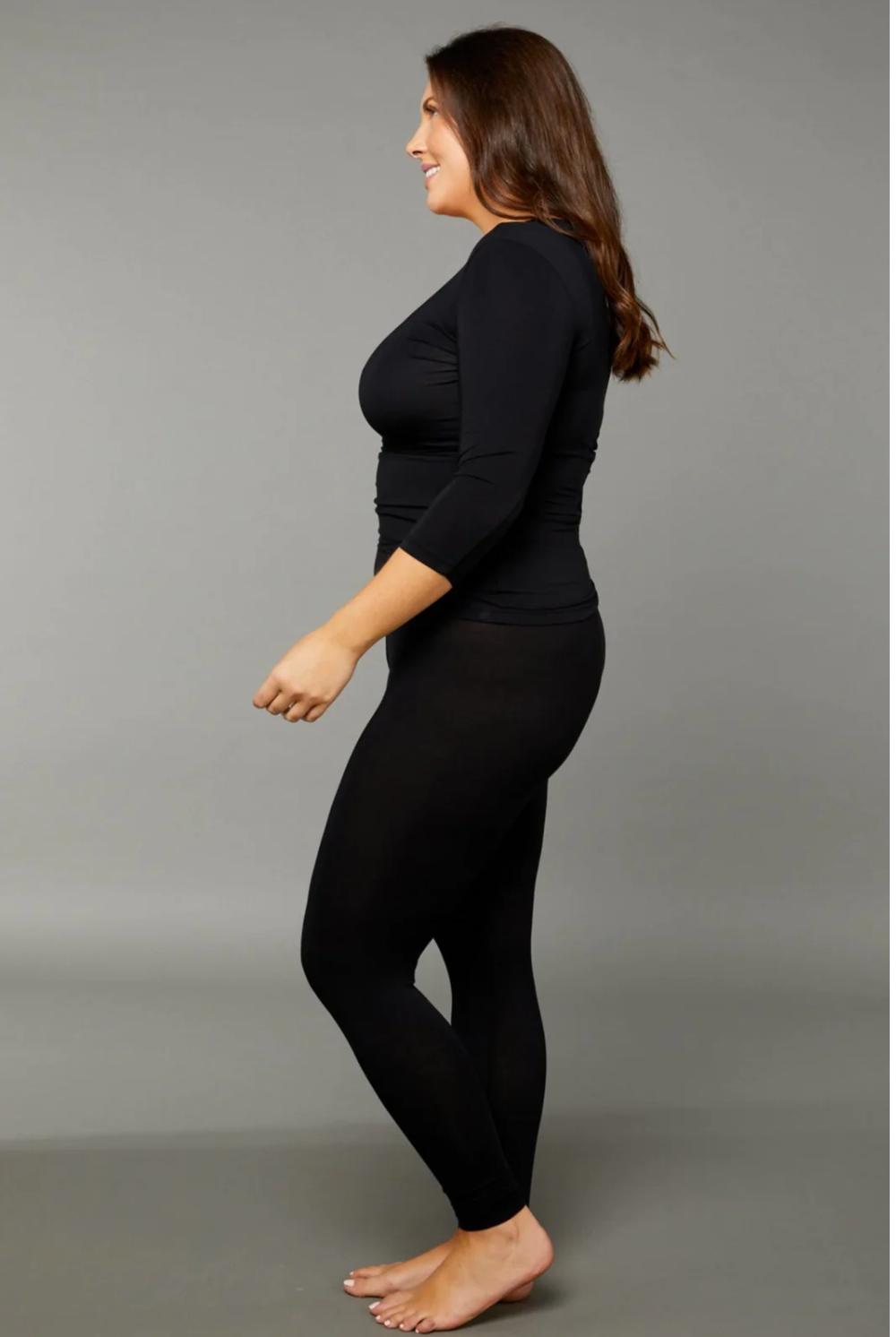 Tani - Long Legging | Black - Pants - Silvermaple Boutique