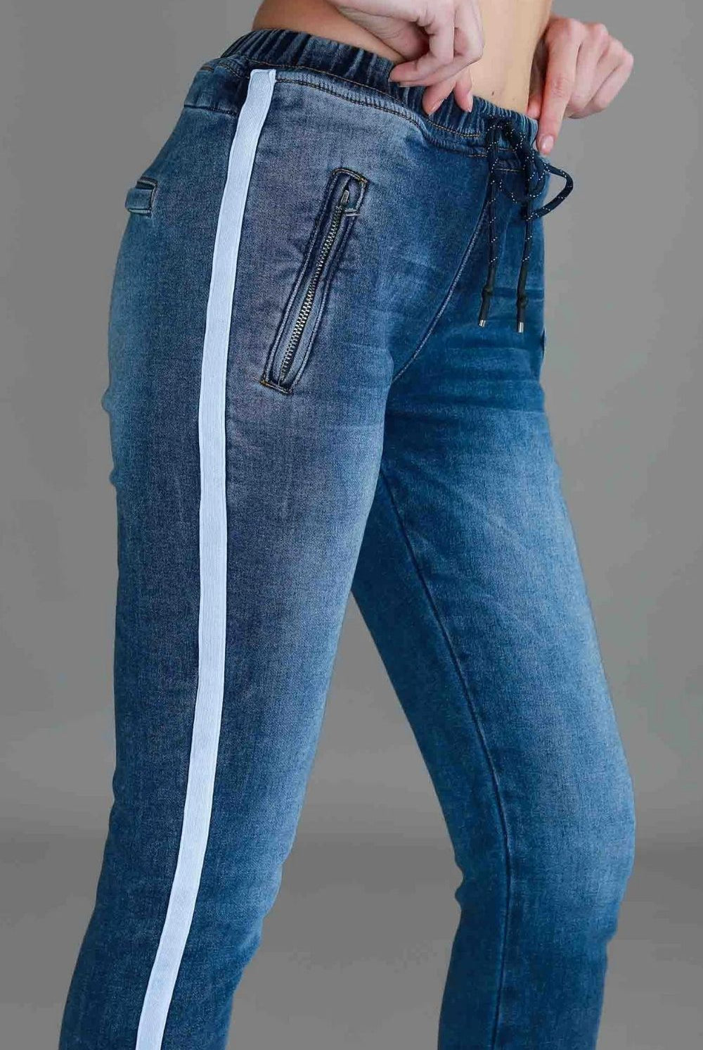 3rd Story The Label - Molly Jogger Jean | Vintage Blue - Jogger - Silvermaple Boutique