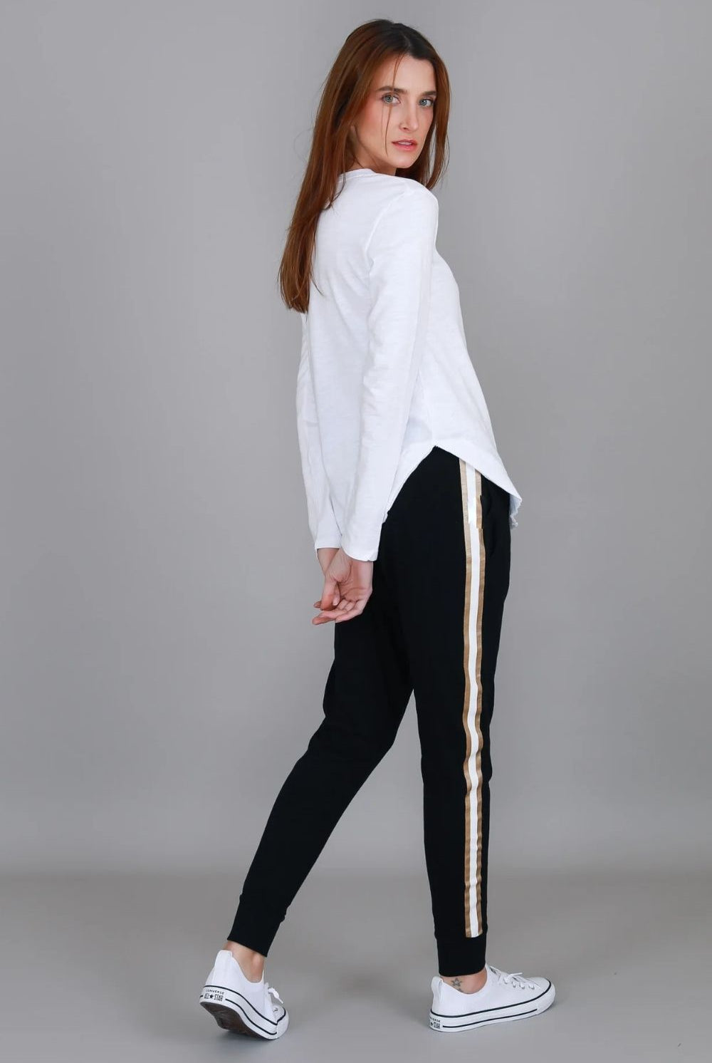 3rd Story The Label - Mosman Curved Hem Top | White - Top - Silvermaple Boutique