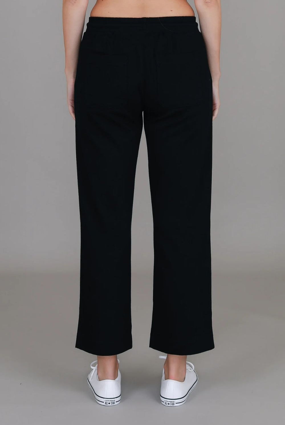 3rd Story The Label - Vermont Straight Leg Sweatpant | Black - Pants - Silvermaple Boutique