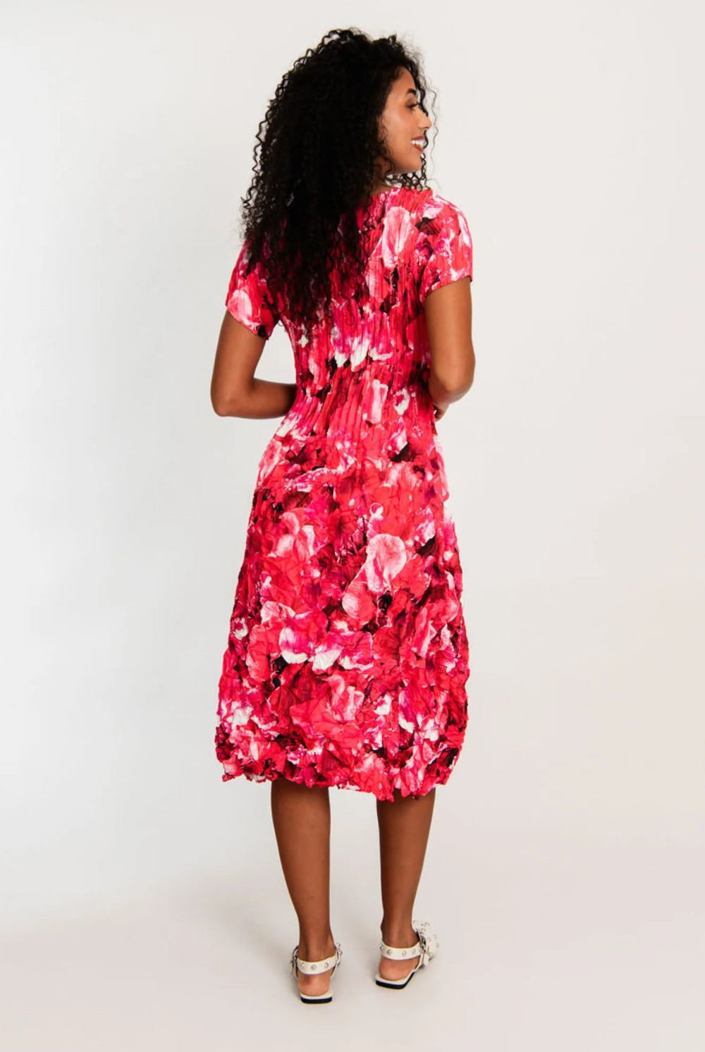 Alquema - Alquema Cap Sleeve Smash Dress | Peachy Pea - - Silvermaple Boutique