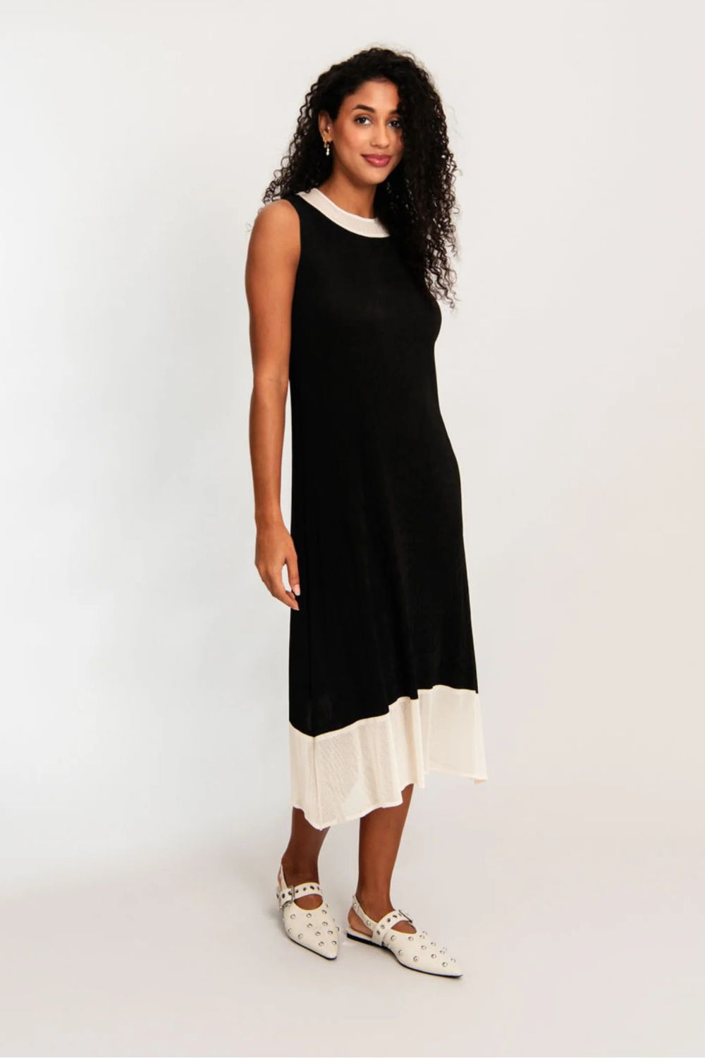 Alquema - Alquema Kambe Dress | Black Cream - Dress - Silvermaple Boutique