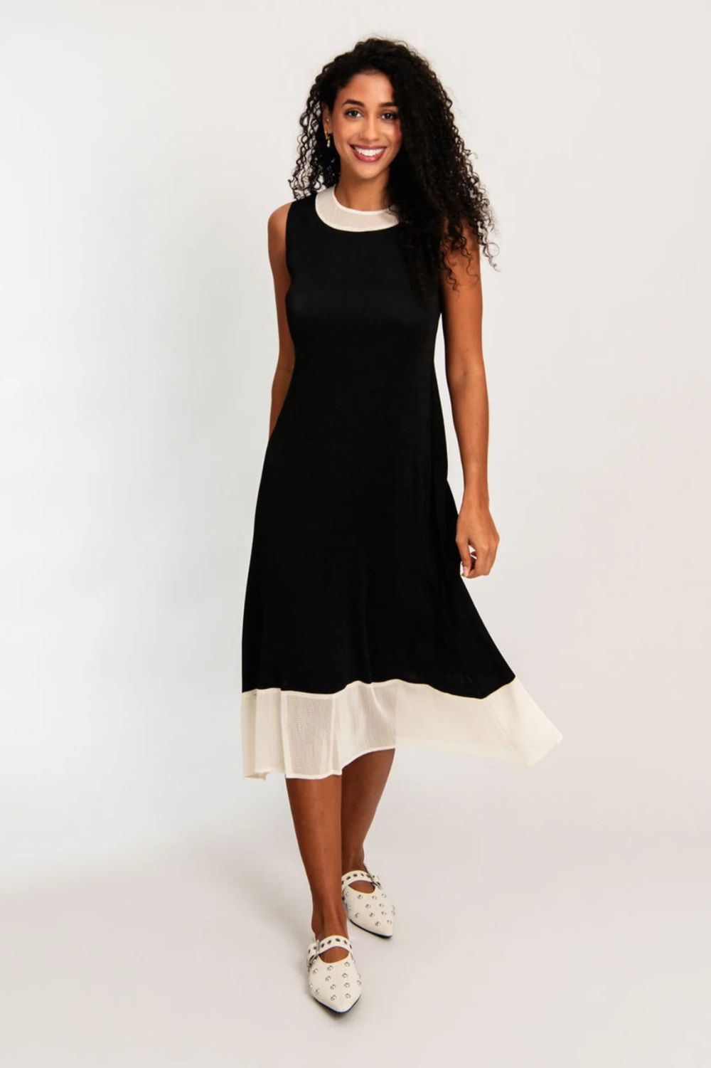 Alquema - Alquema Kambe Dress | Black Cream - Dress - Silvermaple Boutique