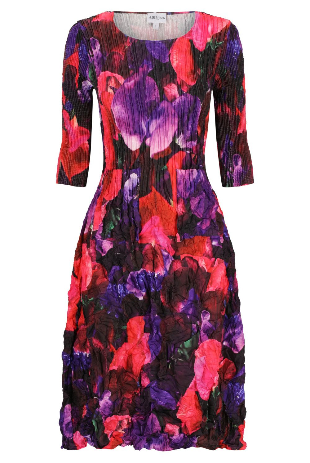 Alquema - 3/4 Sleeve Smash Pocket Dress | Sweet Pea - Dress - Silvermaple Boutique