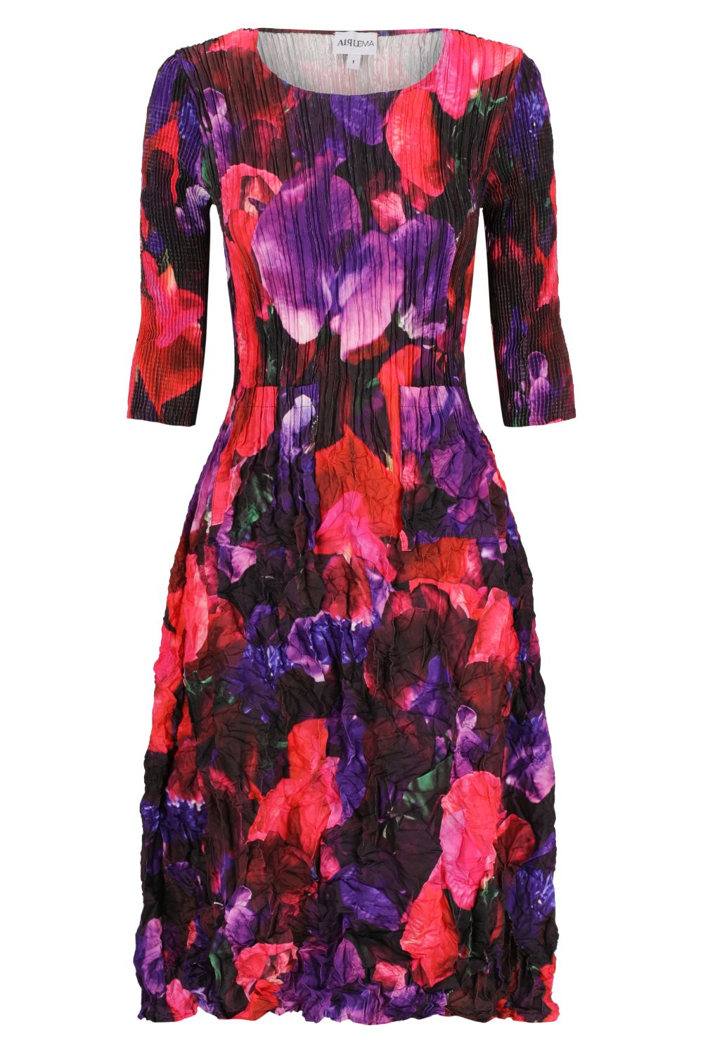 Alquema - 3/4 Sleeve Smash Pocket Dress | Sweet Pea - Dress - Silvermaple Boutique