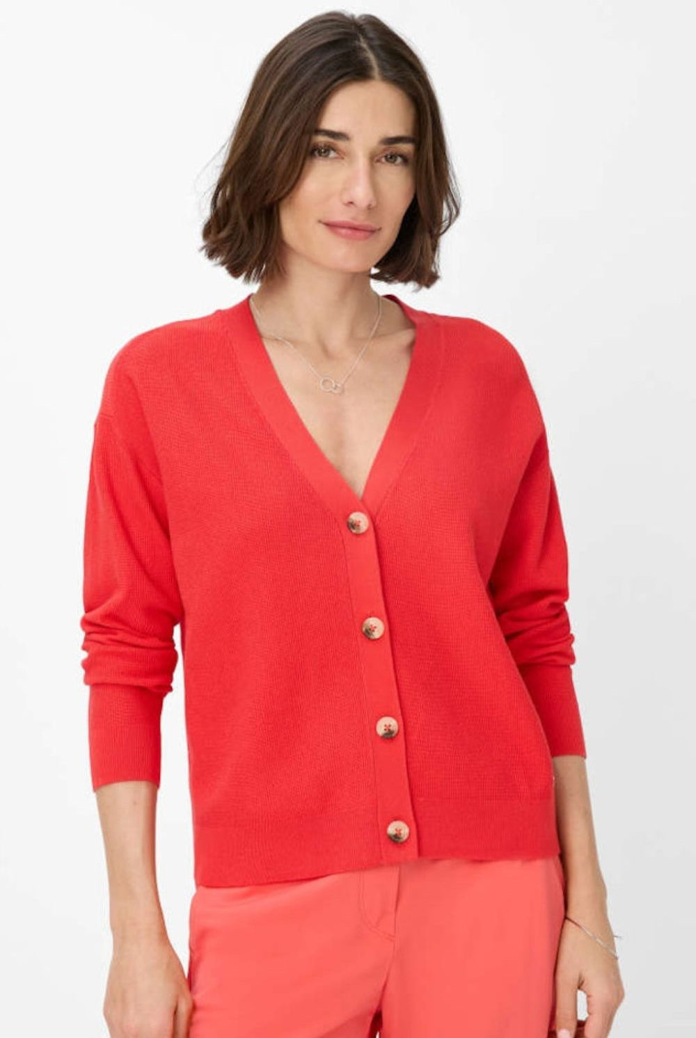 Brax - Anique Cardigan | Cranberry - Cardigan - Silvermaple Boutique