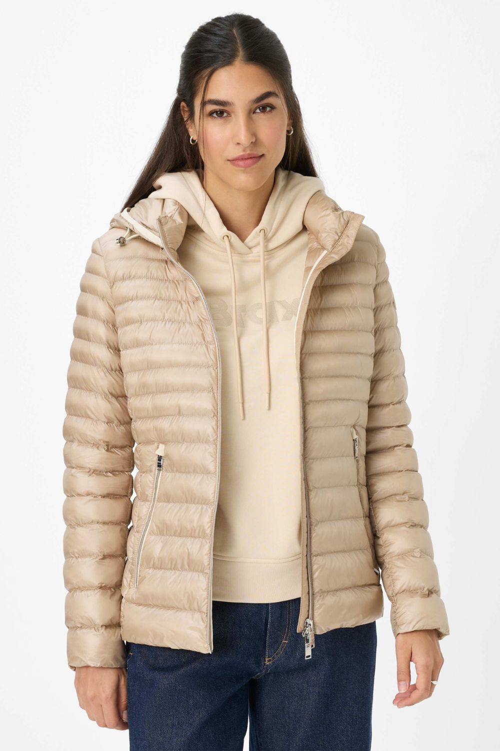 Brax - Brax Bern Quilted Jacket | Canvas - Jacket - Silvermaple Boutique