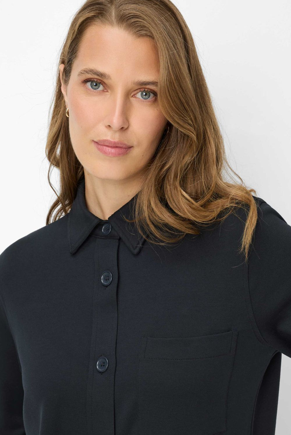 Brax - Brax Bette Shirt | Navy - Shirt - Silvermaple Boutique