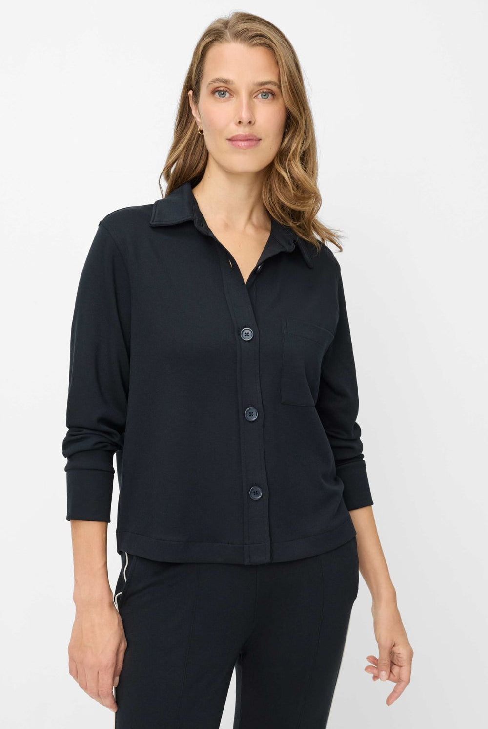 Brax - Brax Bette Shirt | Navy - Shirt - Silvermaple Boutique