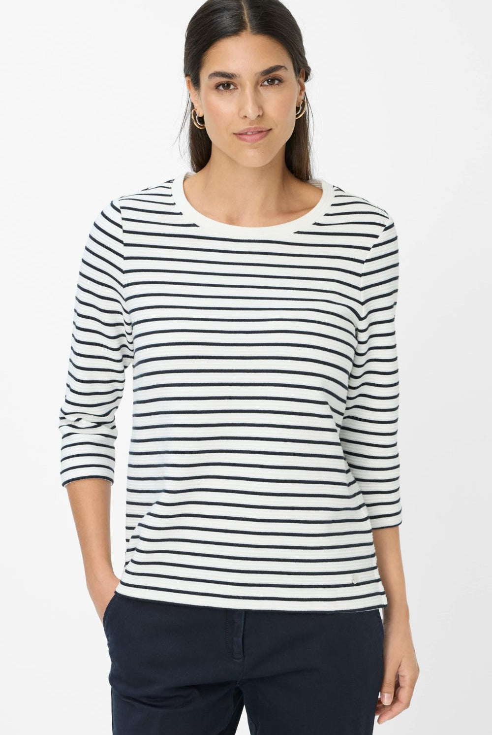 Brax - Brax Bonnie Top | Navy - Top - Silvermaple Boutique