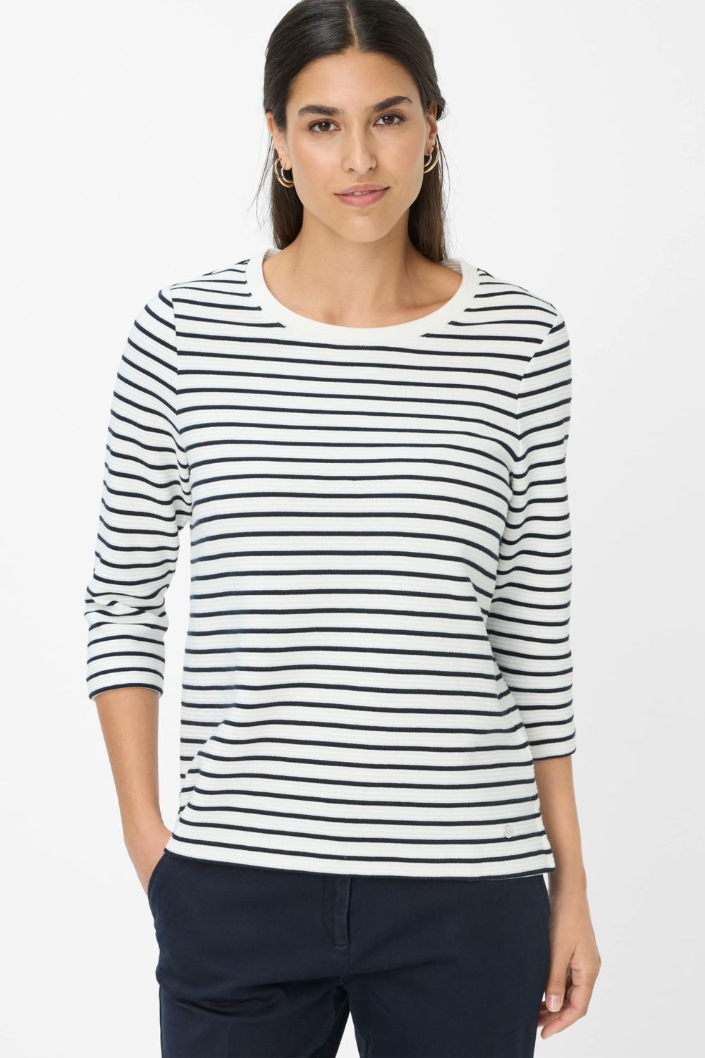 Brax - Brax Bonnie Top | Navy - Top - Silvermaple Boutique