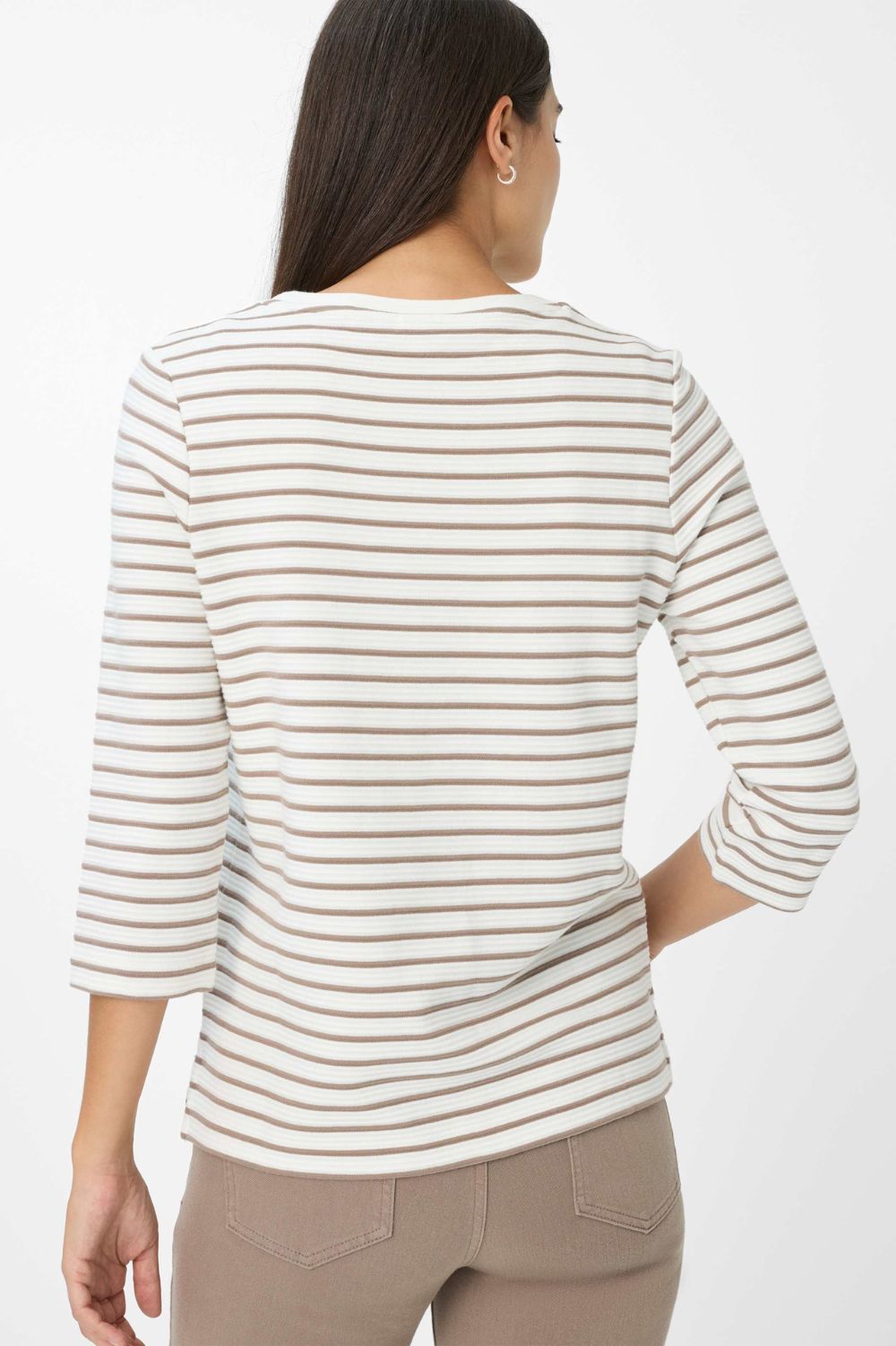 Brax - Brax Bonnie Top | Taupe - Top - Silvermaple Boutique