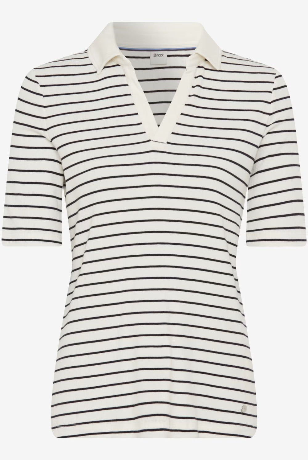 Brax - Cleo Top | Navy Stripe - Top - Silvermaple Boutique