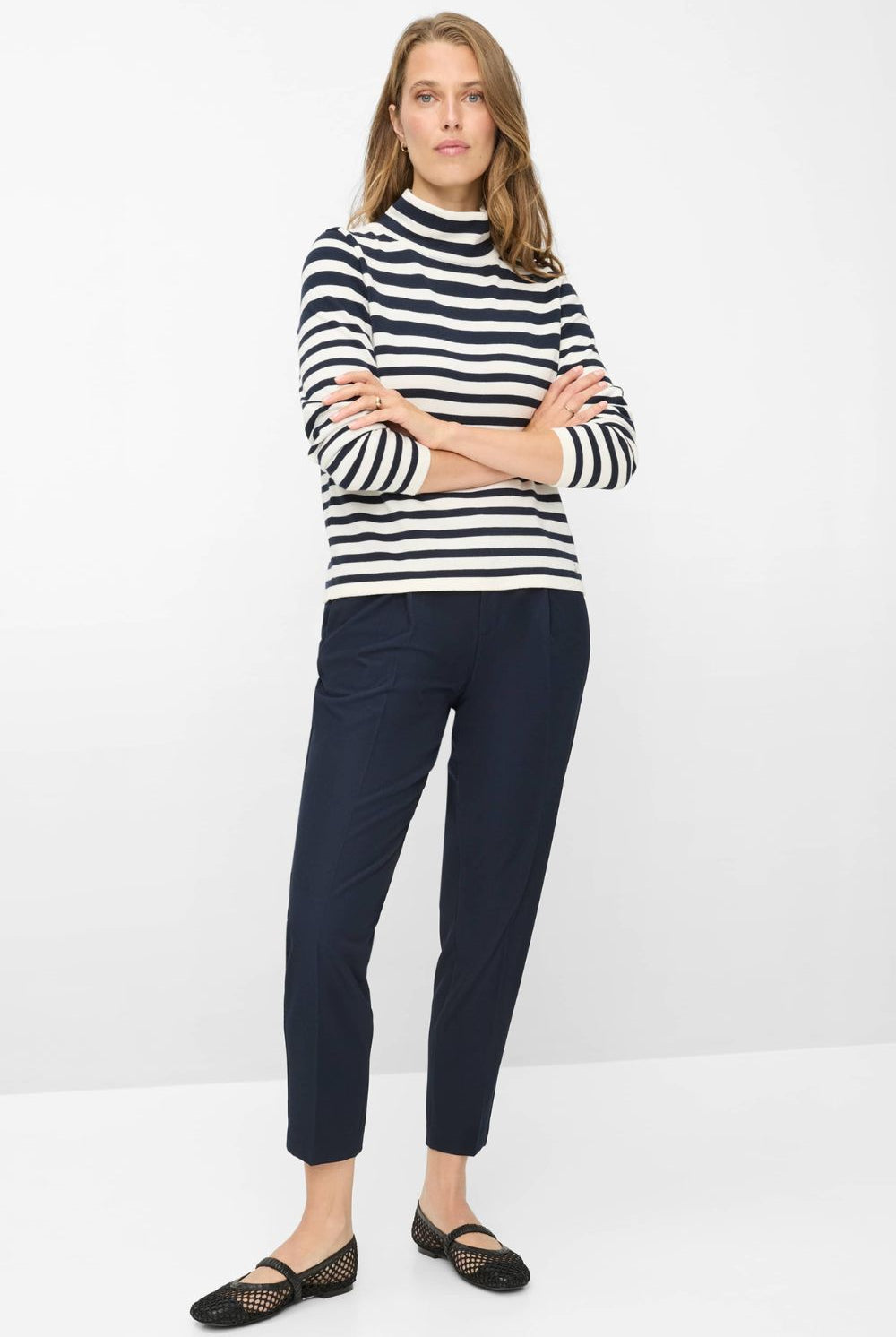 Brax - Brax Lesley Sweater | Navy - Jumper - Silvermaple Boutique