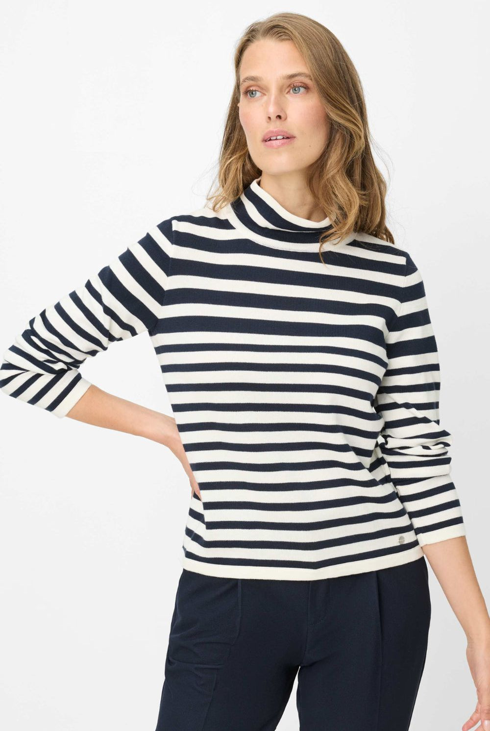 Brax - Brax Lesley Sweater | Navy - Jumper - Silvermaple Boutique