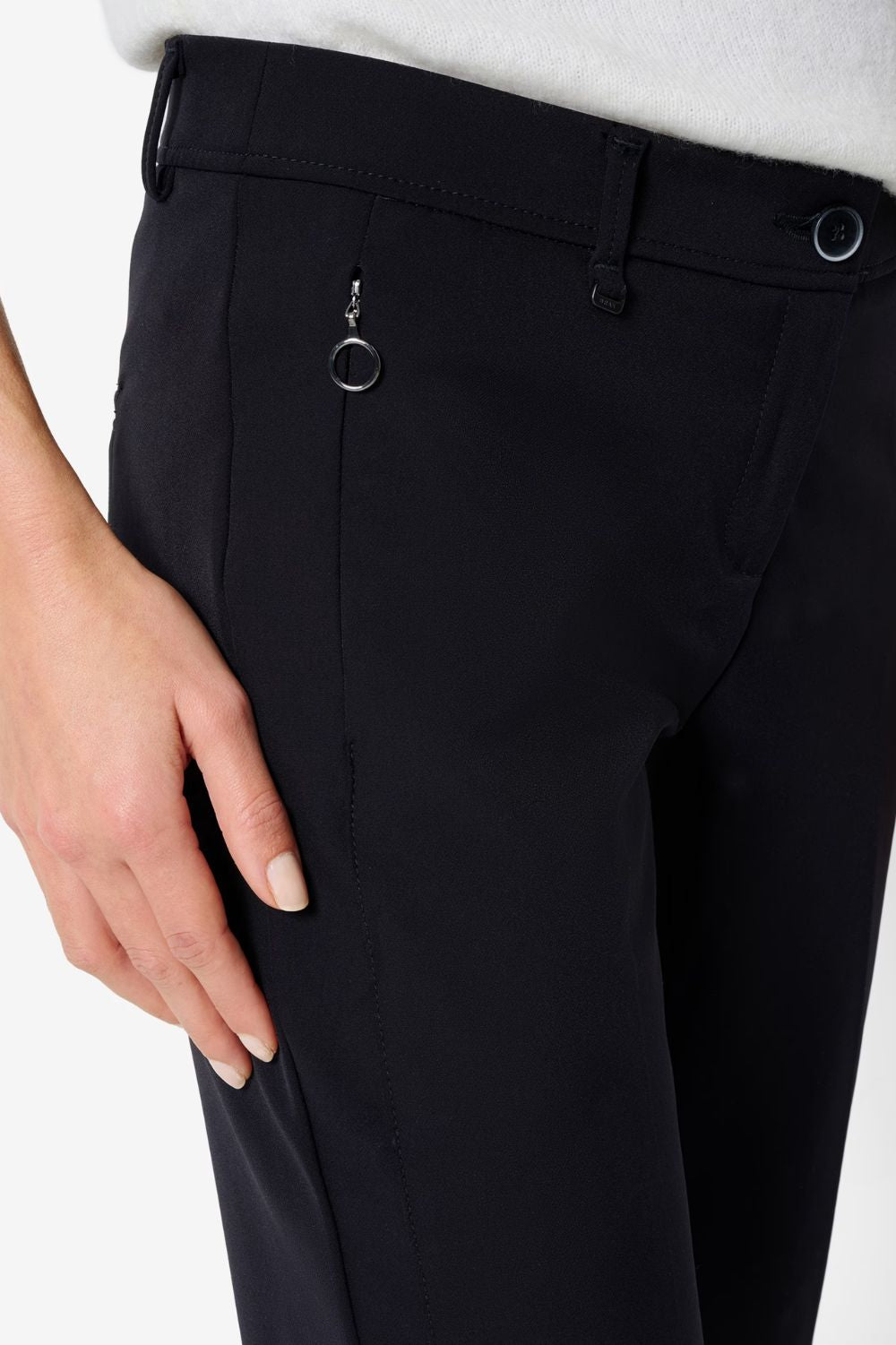 Brax - Maron S Trouser | Black - Pants - Silvermaple Boutique