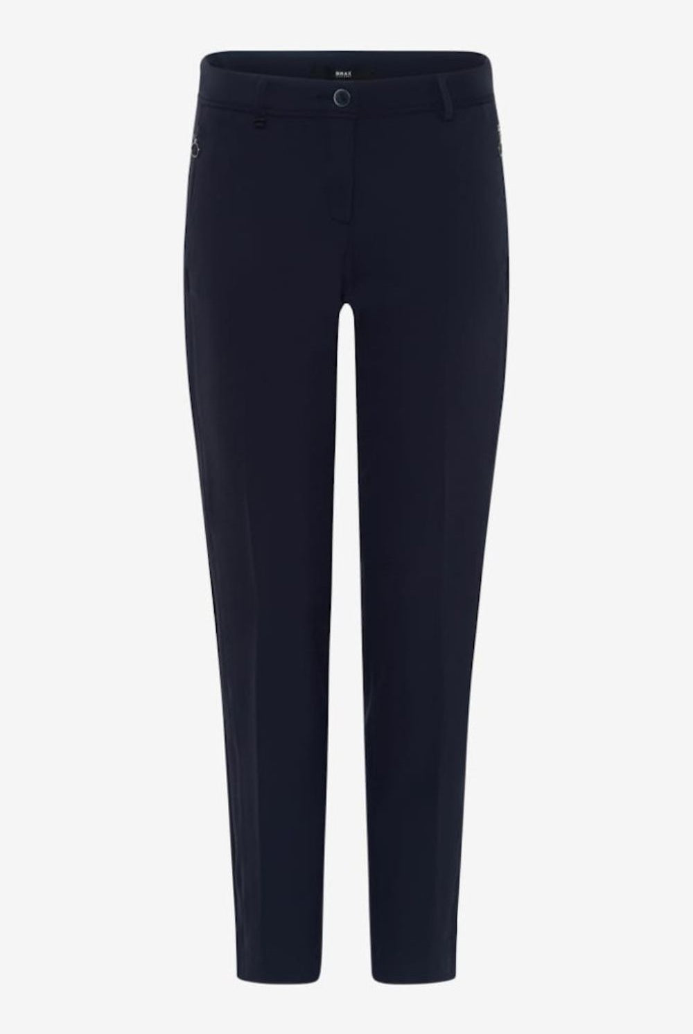 Brax - Maron S Trouser | Navy - Pants - Silvermaple Boutique