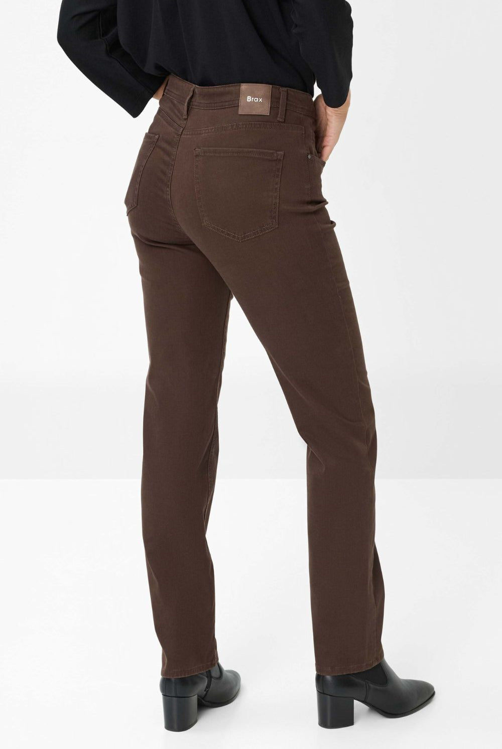 Brax - Brax Mary 5 Pocket Jeans | Chocolate - Jeans - Silvermaple Boutique