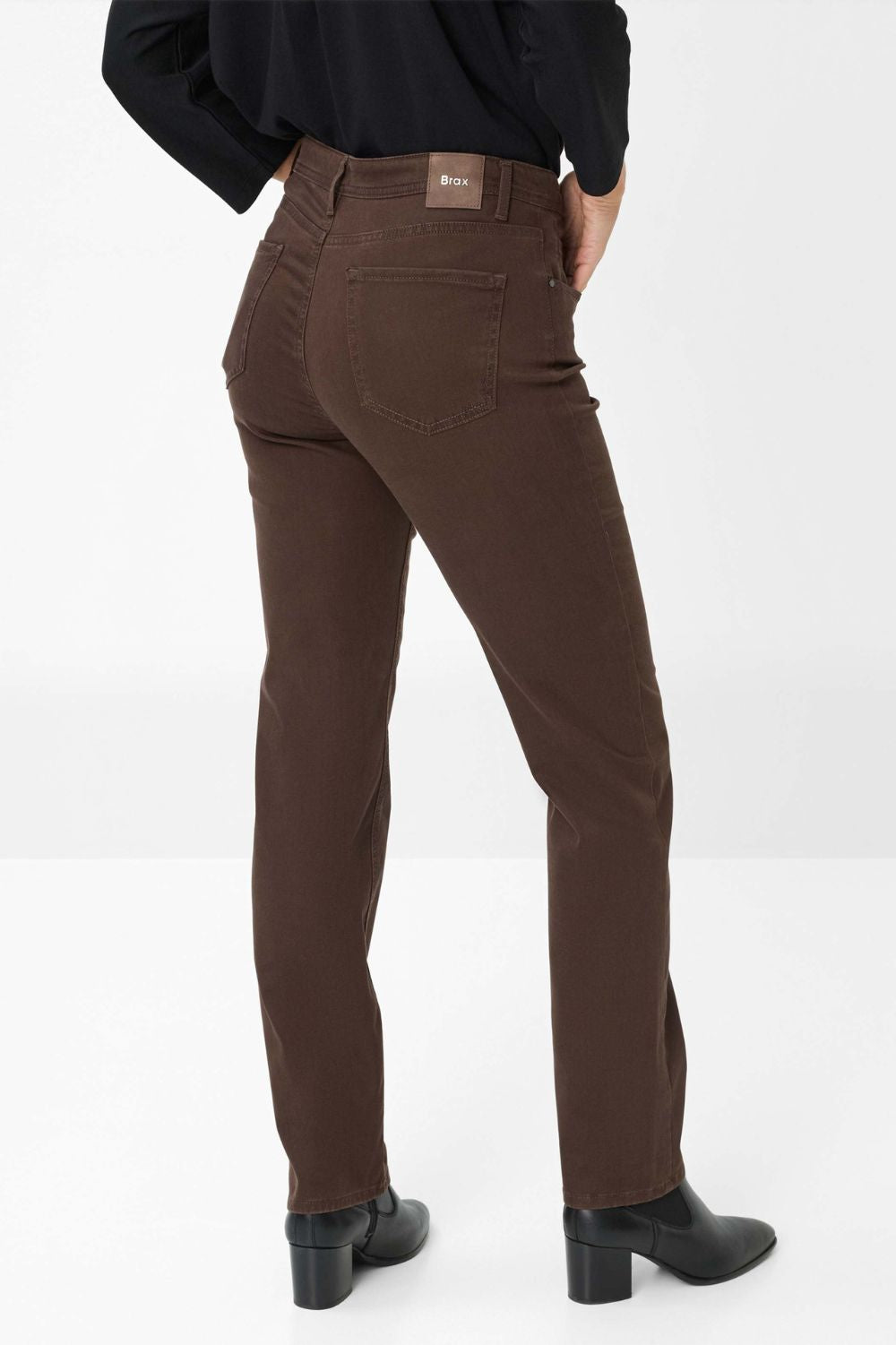 Brax - Brax Mary 5 Pocket Jeans | Chocolate - Jeans - Silvermaple Boutique