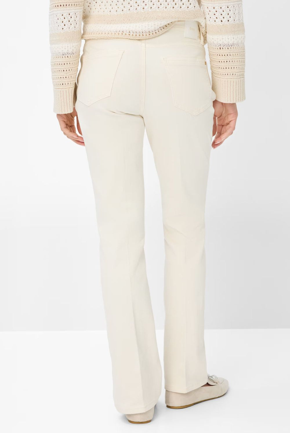 Brax - Mary 5 Pocket Jeans | Eggshell - Jeans - Silvermaple Boutique