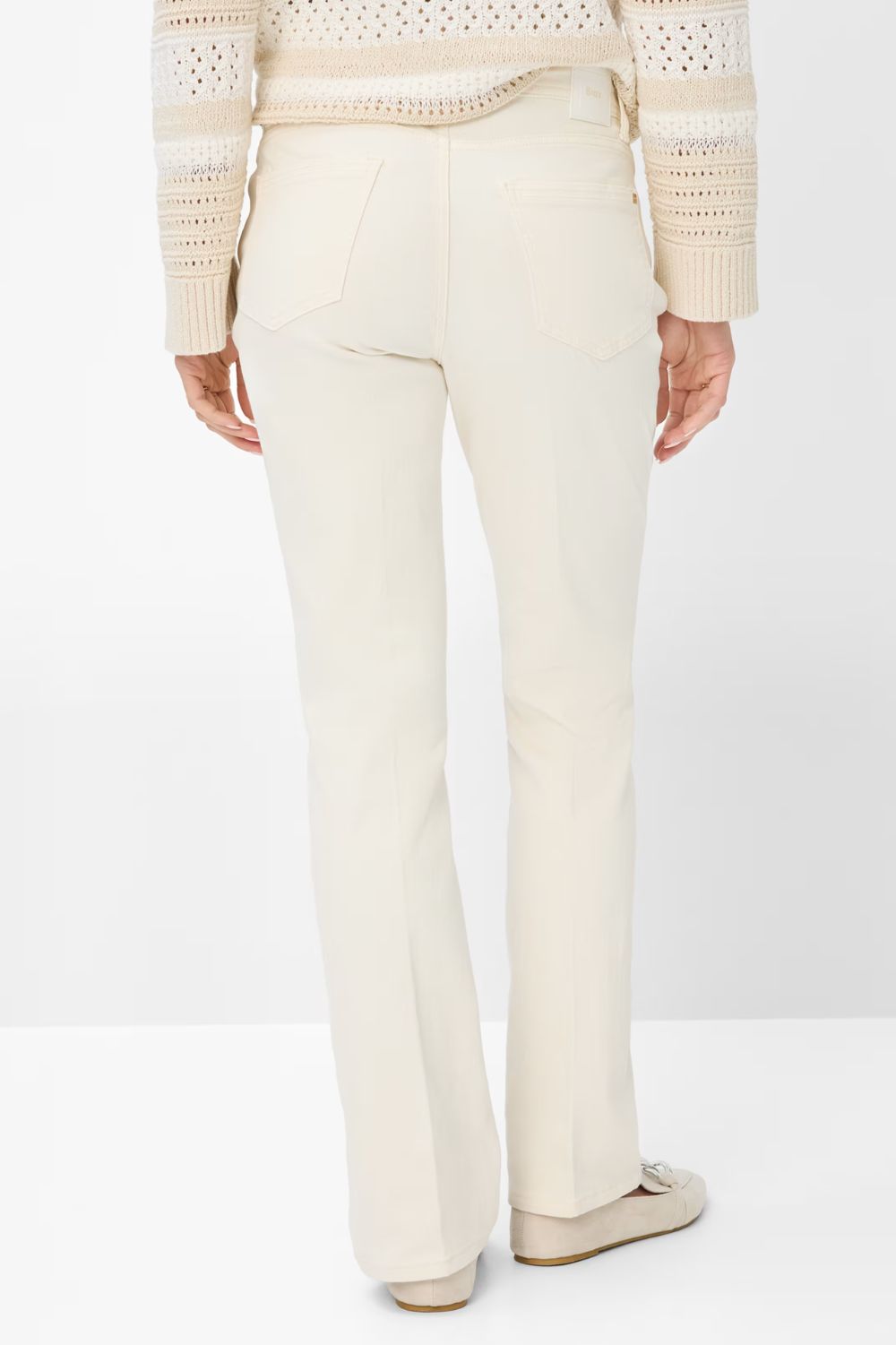 Brax - Mary 5 Pocket Jeans | Eggshell - Jeans - Silvermaple Boutique