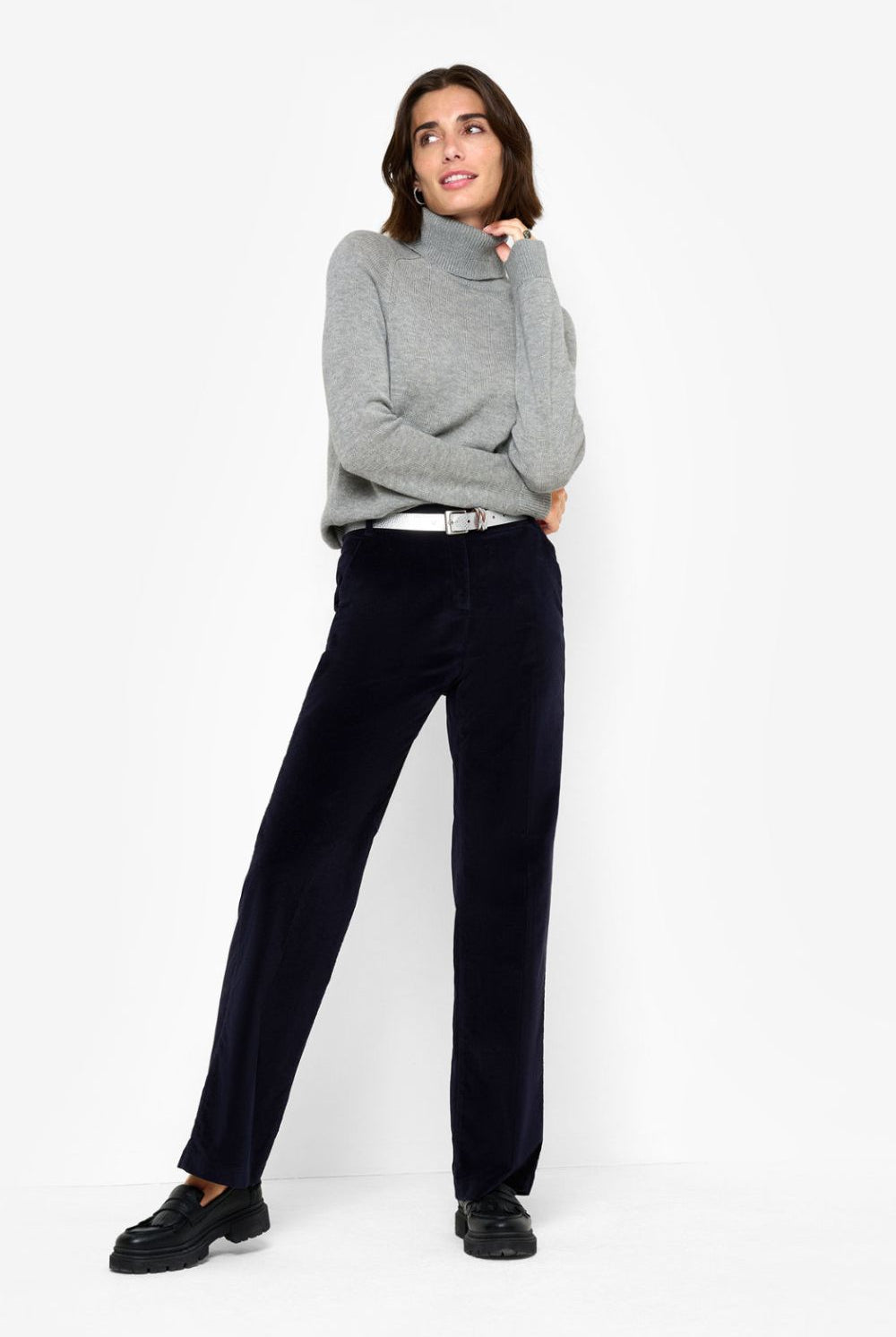 Brax - Mary Jean | Marine - Jeans - Silvermaple Boutique