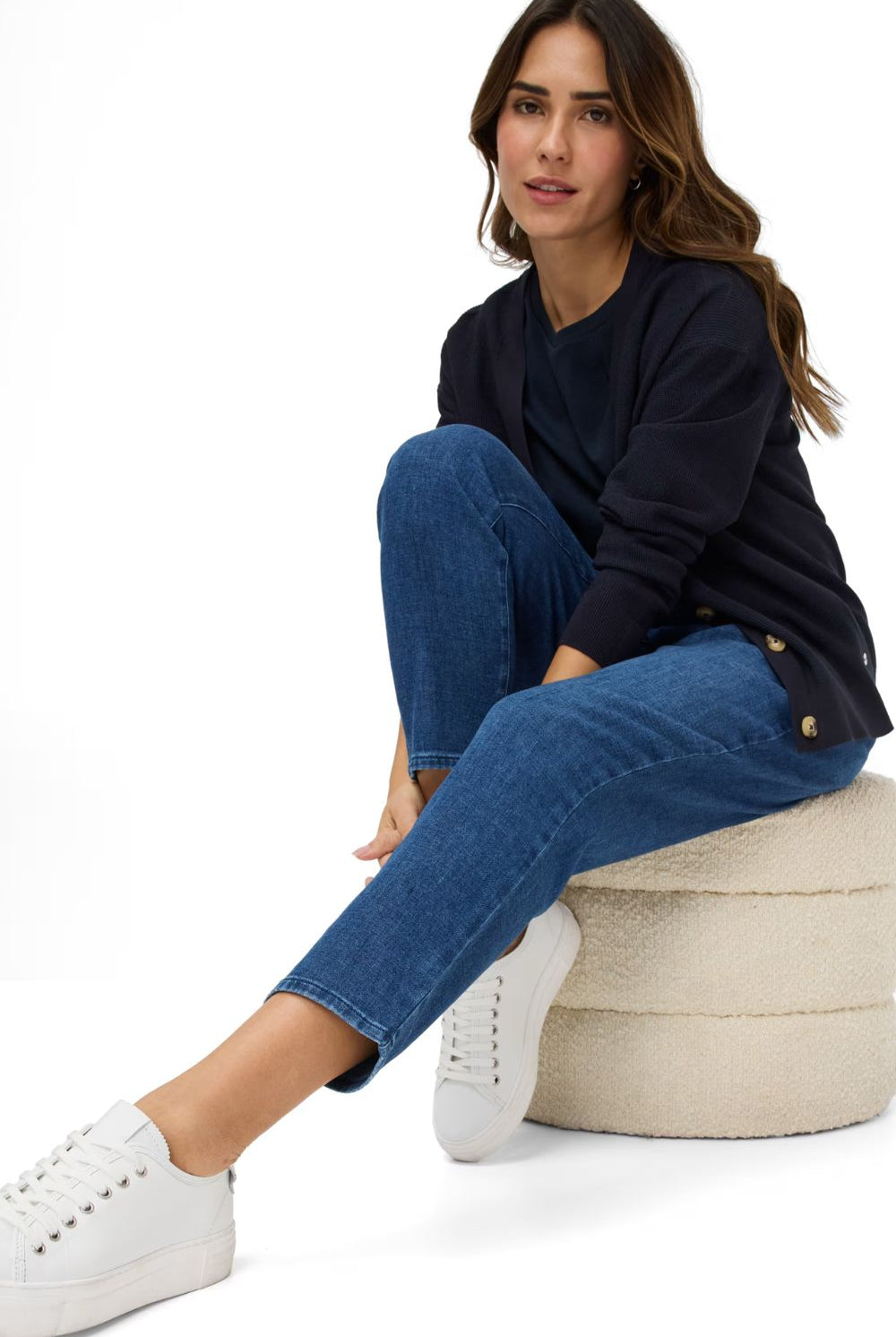 Brax - Mona S Chino | Regular Blue - Jeans - Silvermaple Boutique