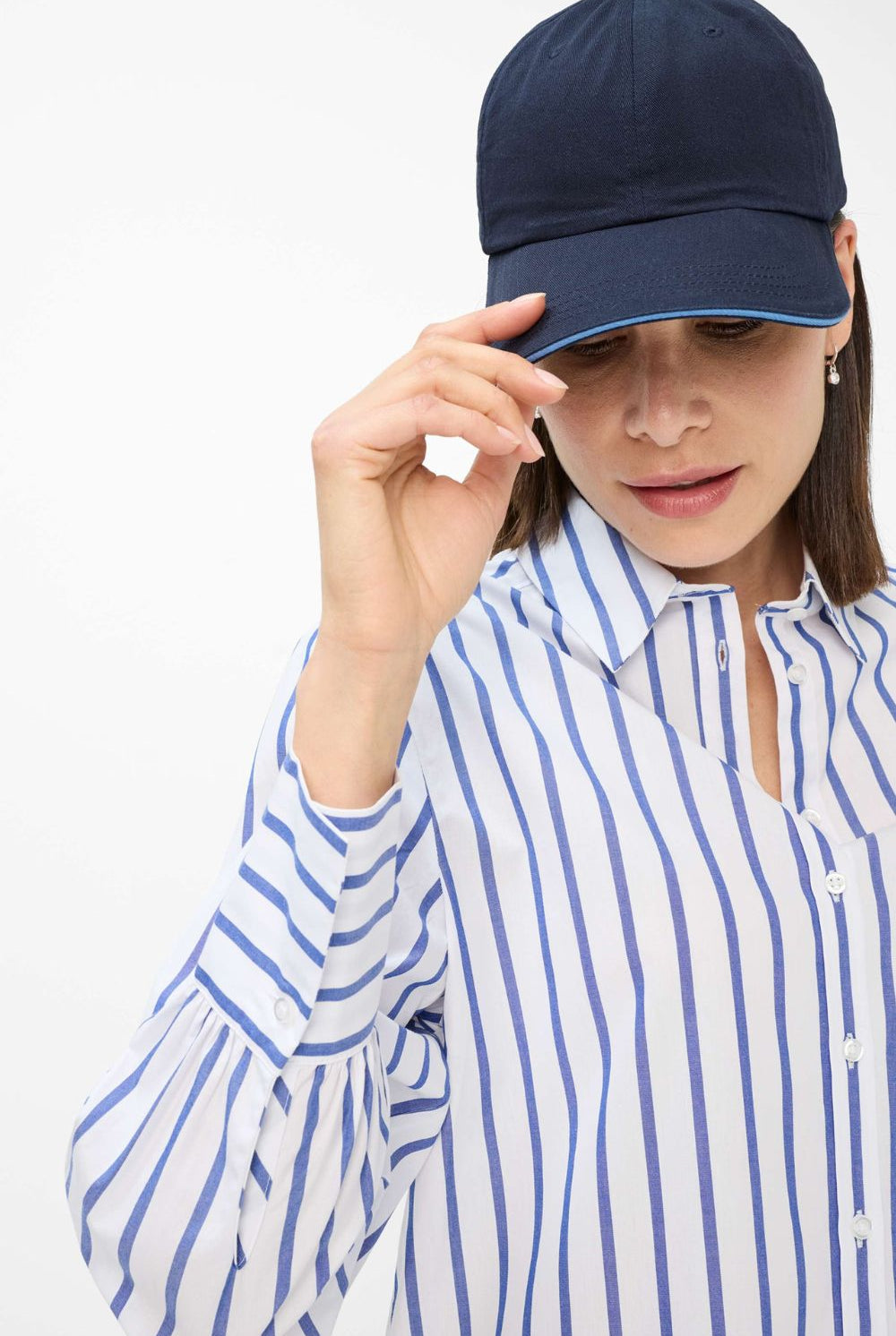 Brax - Brax Vic Blouse | Navy - Blouse - Silvermaple Boutique