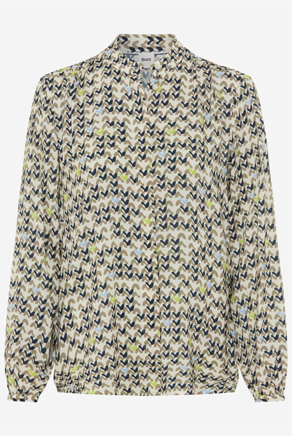Brax - Brax Vivi Blouse | Faded Khaki - Blouse - Silvermaple Boutique