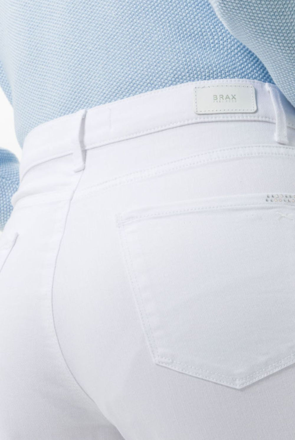 Brax - Mary 5 Pocket Jean | White - Jeans - Silvermaple Boutique