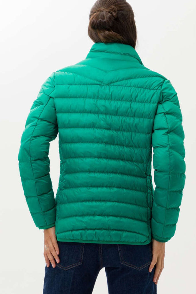 Brax Bern Quilted Jacket | Malachite Green_Silvermaple Boutique