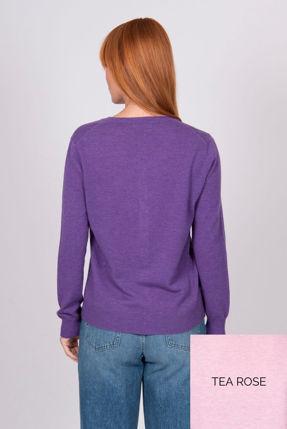 Bridge & Lord - Kate Essential Button Cardi | Tea Rose - Cardigan - Silvermaple Boutique