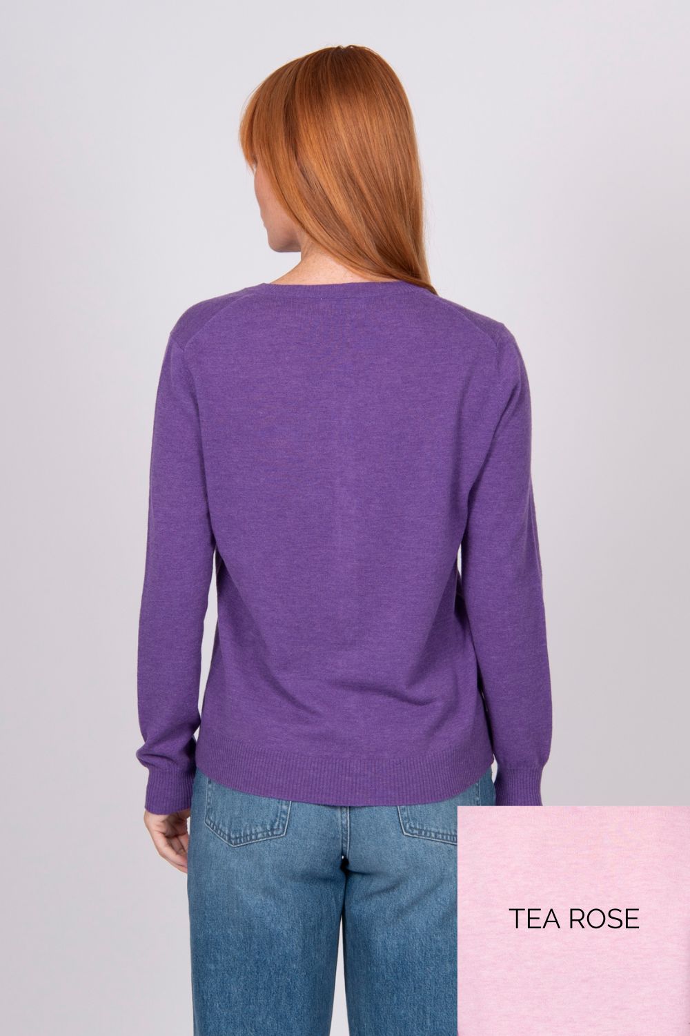 Bridge & Lord - Kate Essential Button Cardi | Tea Rose - Cardigan - Silvermaple Boutique