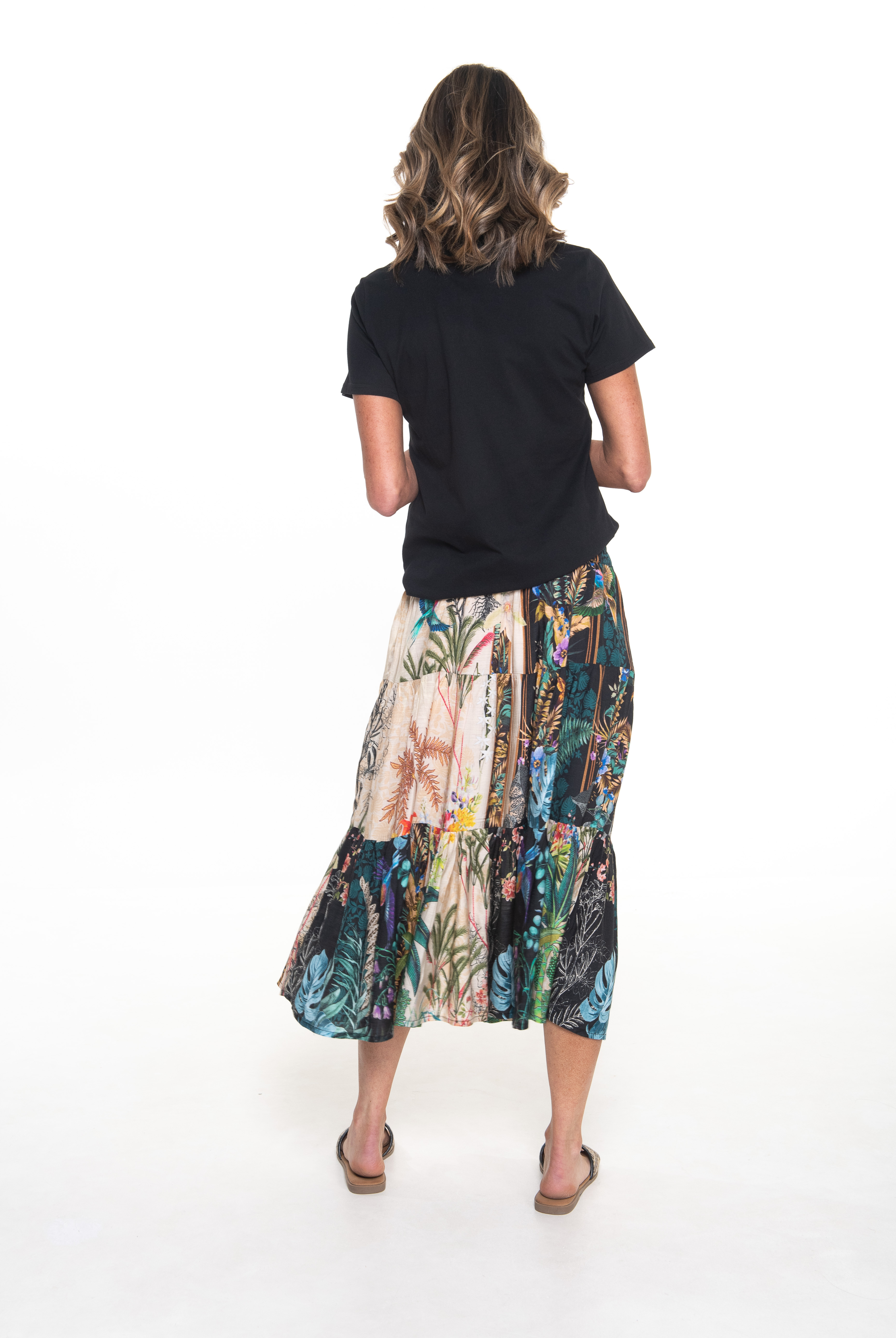 Silvermaple Collection - Bronte Skirt | Forest Noir - Skirt - Silvermaple Boutique