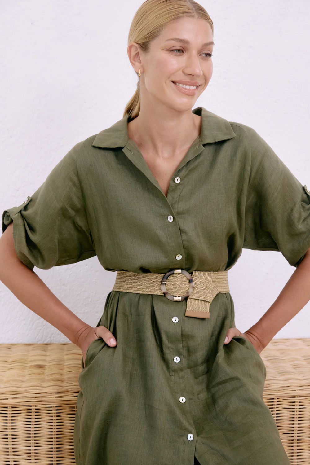 Eb&Ive - Eb&Ive Acacia Belt | Tan - Belt - Silvermaple Boutique