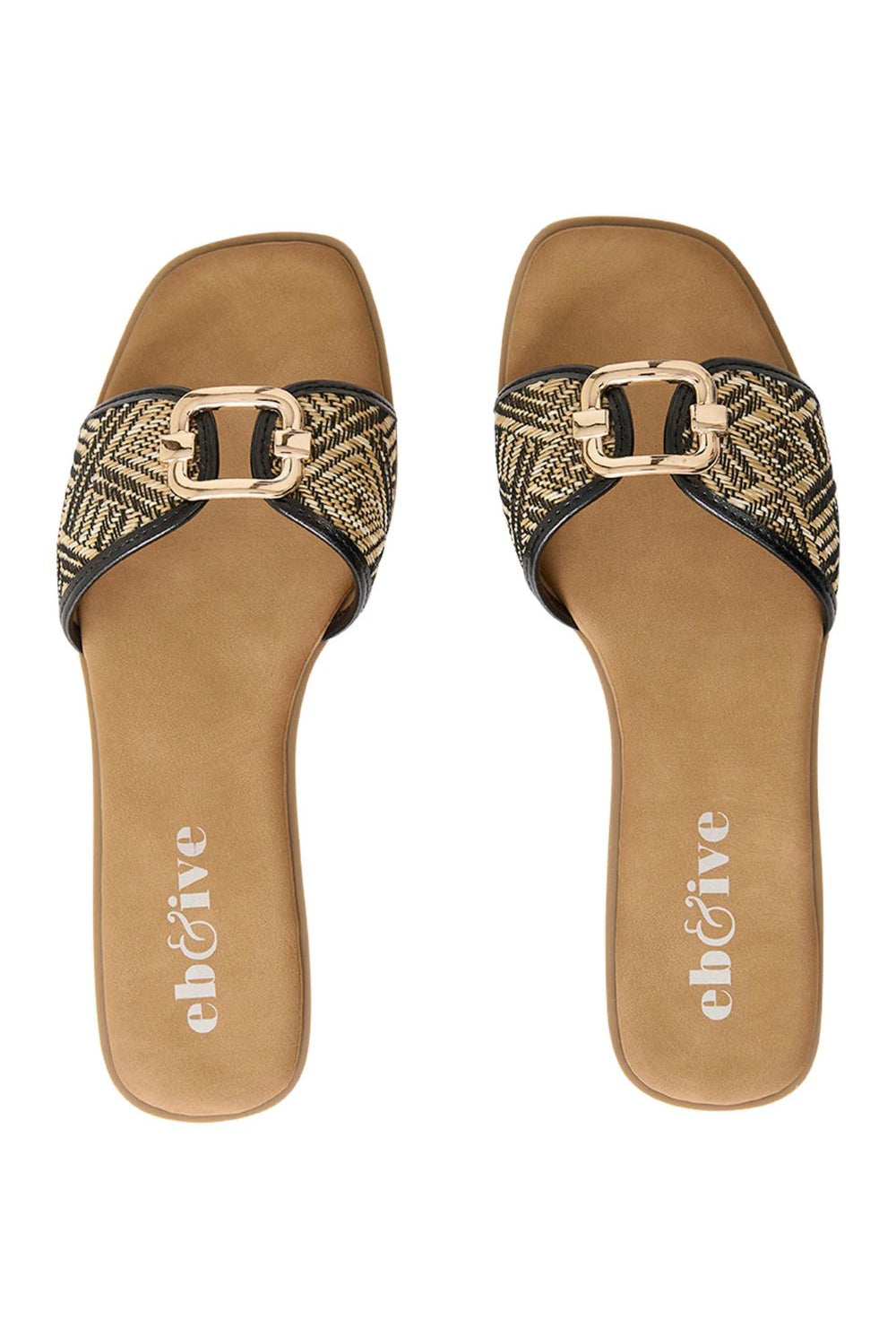 Eb&Ive - Eb&Ive Treville Sandal | Black - Sandals - Silvermaple Boutique