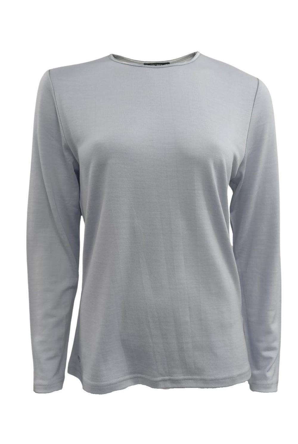 Ebony - Satin Trim Crew Neck | Starlight - Top - Silvermaple Boutique