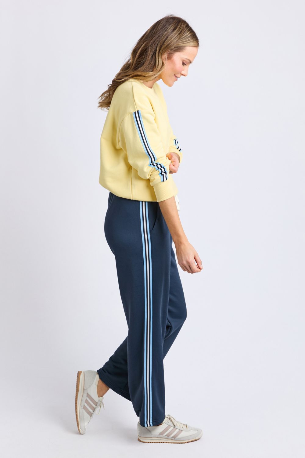 Elm Lifestyle - Amara Trackpant | Dark Sapphire - Pants - Silvermaple Boutique