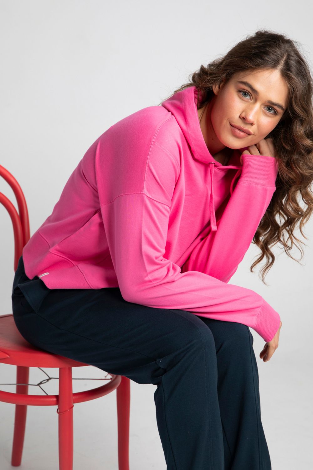 Elm Lifestyle - Esme Hoodie | Hot Pink - Jumper - Silvermaple Boutique