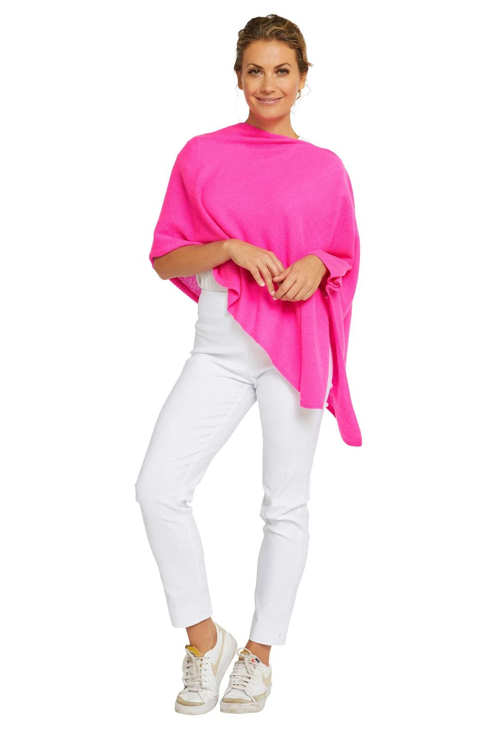 Esperance & Co - Cashmere Topper | Tickled Pink - Scarves & Wraps - Silvermaple Boutique