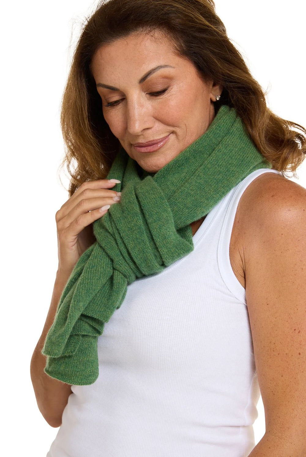 Esperance & Co - Cashmere Topper | Basil - Scarves & Wraps - Silvermaple Boutique