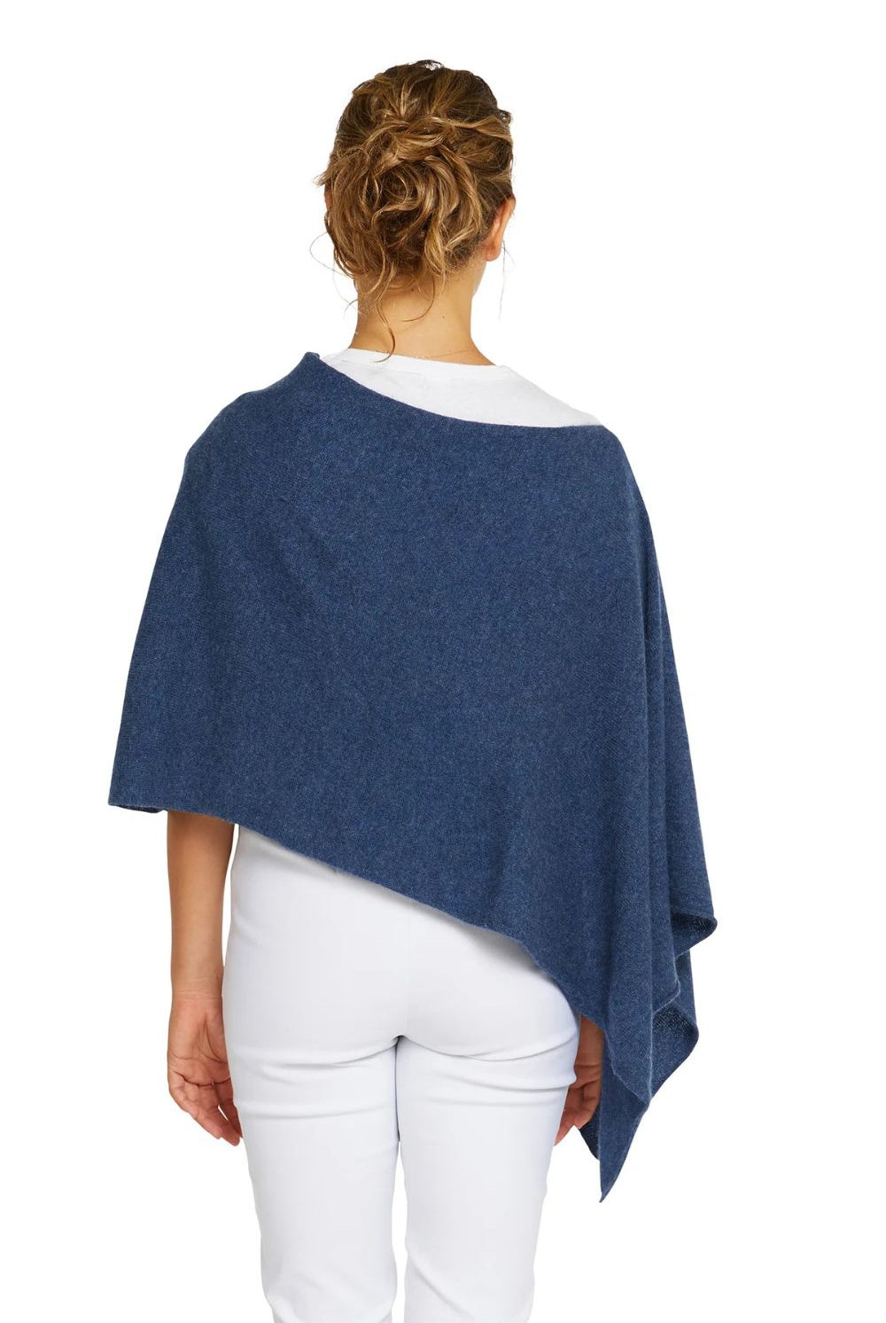 Esperance & Co - Cashmere Topper | Denim - Scarves & Wraps - Silvermaple Boutique