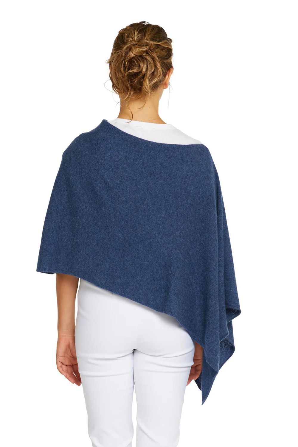 Esperance & Co - Cashmere Topper | Denim - Scarves & Wraps - Silvermaple Boutique