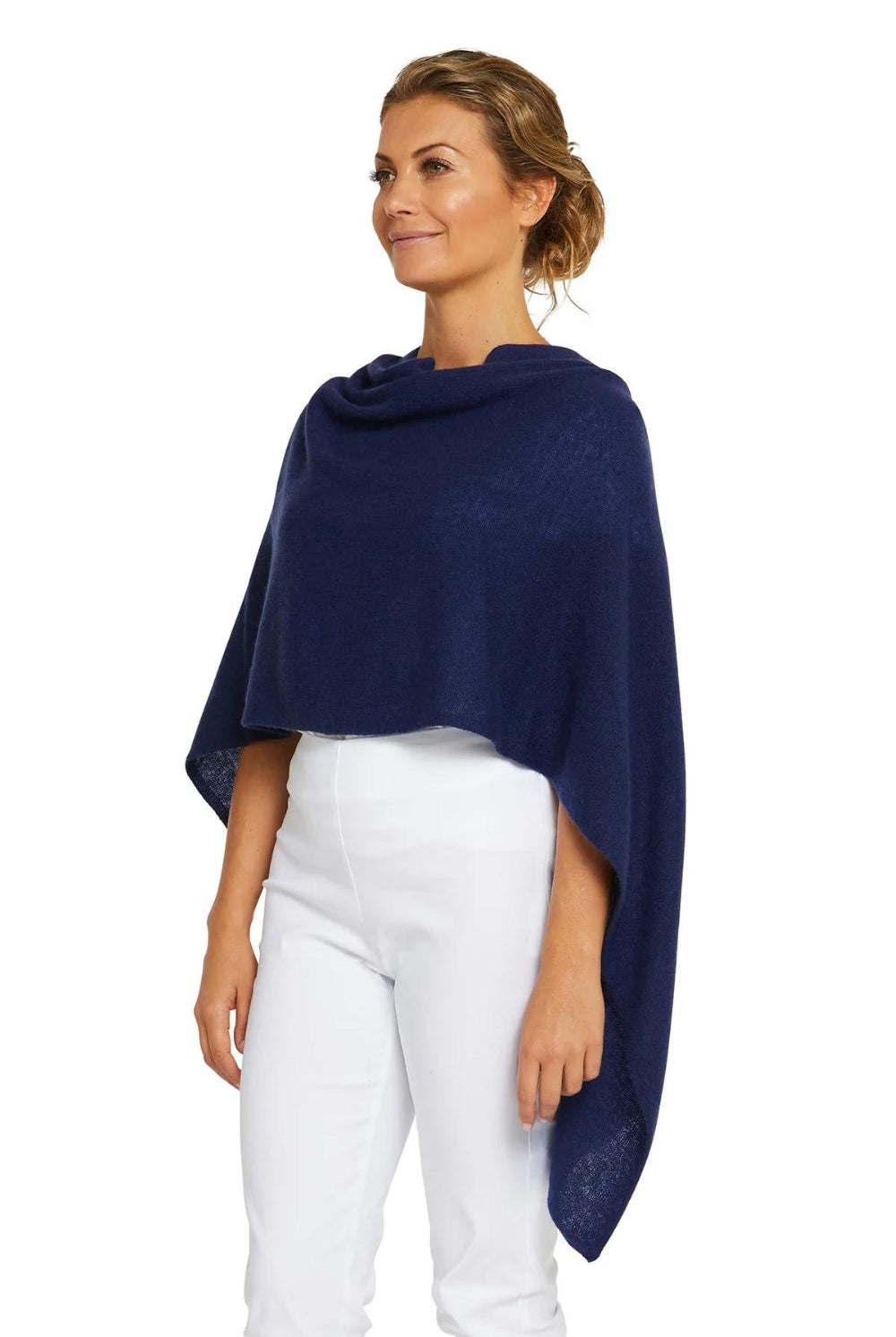 Esperance & Co - Cashmere Topper | Midnight - Scarves & Wraps - Silvermaple Boutique