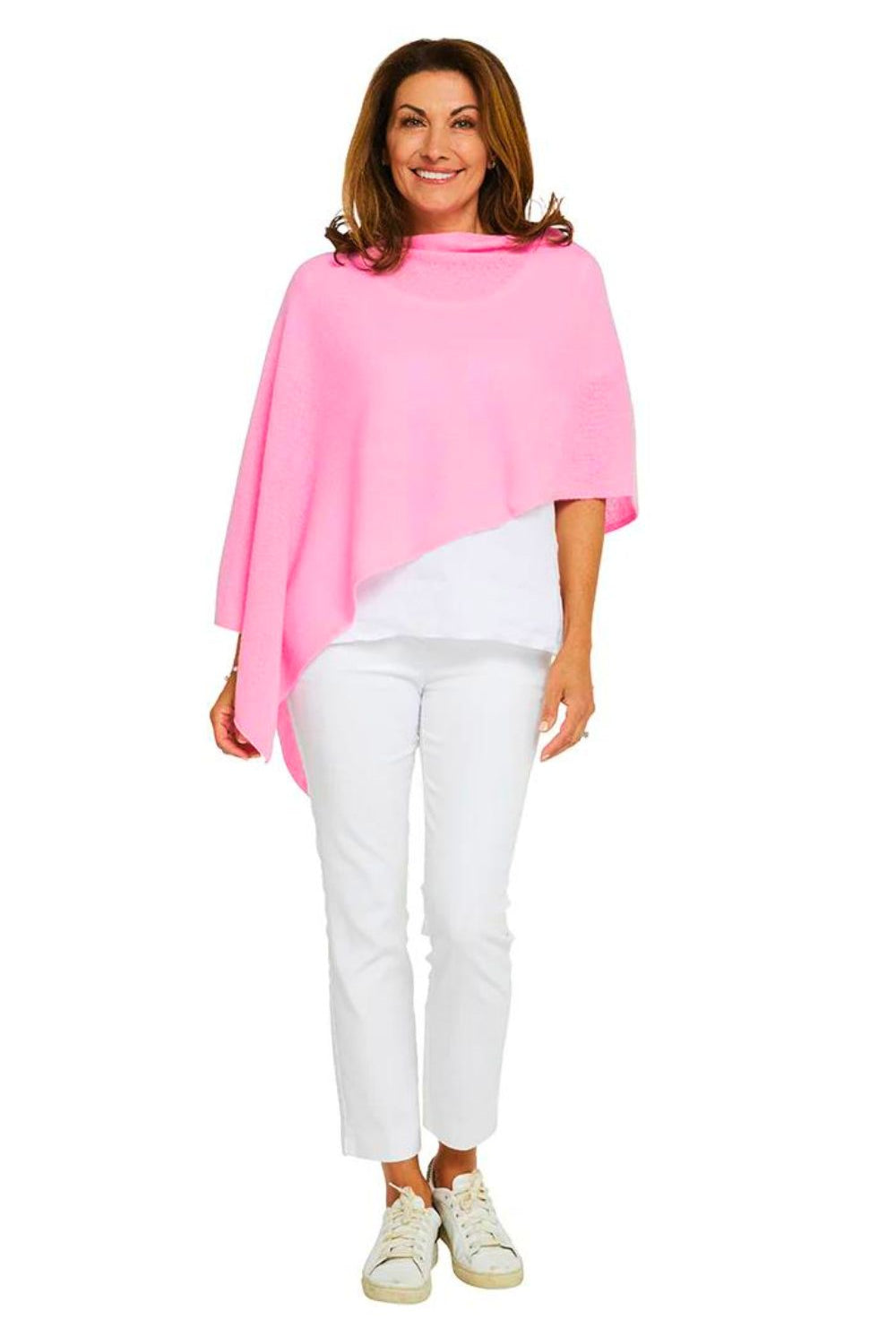 Esperance & Co - Cashmere Topper | Glam Pink - Scarves & Wraps - Silvermaple Boutique