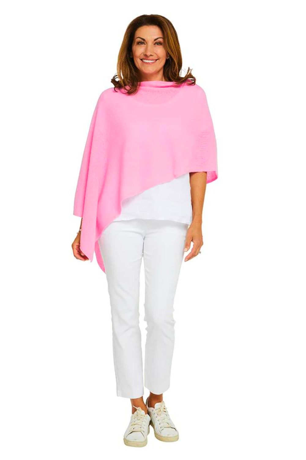 Esperance & Co - Cashmere Topper | Glam Pink - Scarves & Wraps - Silvermaple Boutique