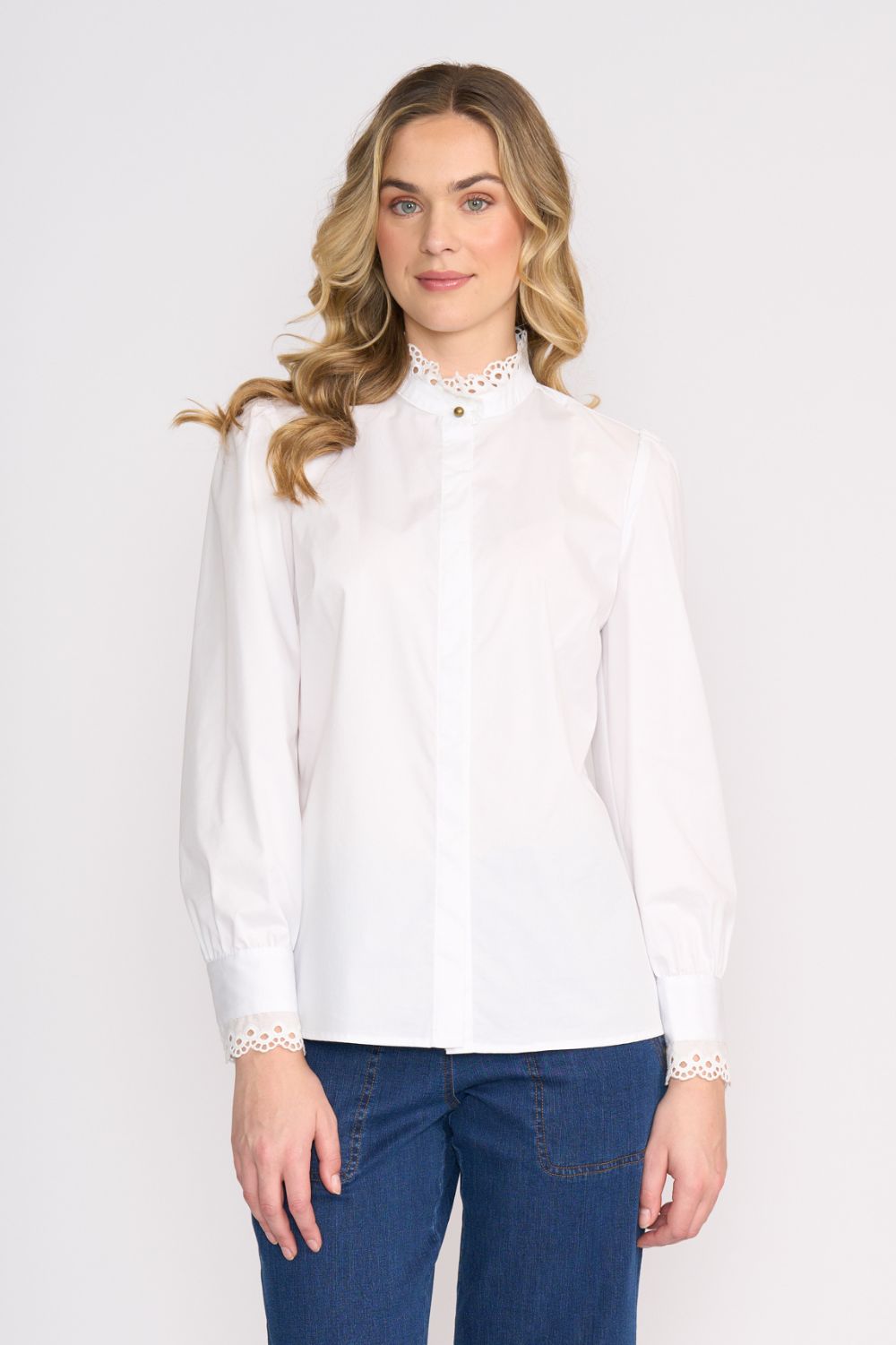 FOIL - FOIL Cagney & Lacey Shirt | White - Shirt - Silvermaple Boutique