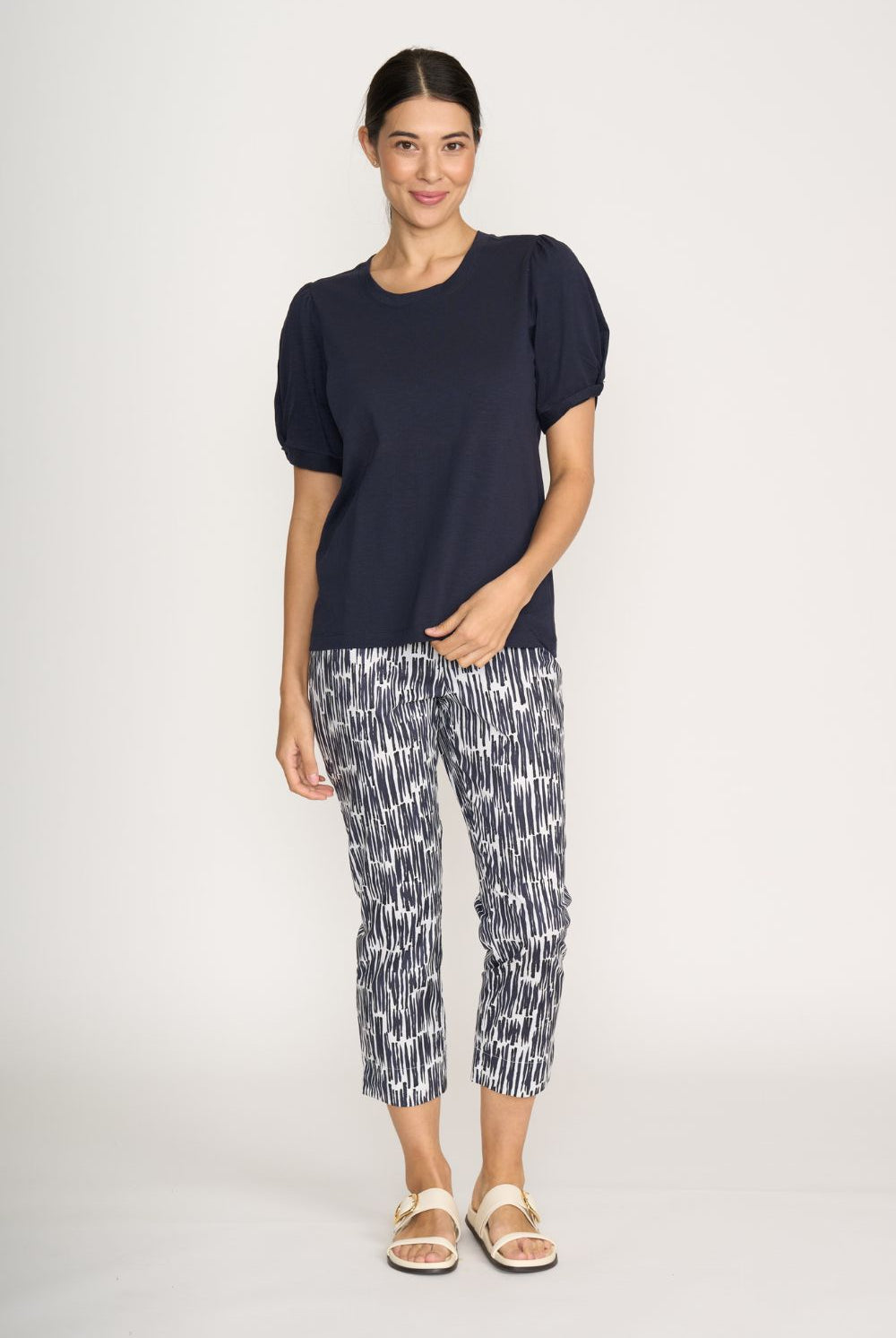 FOIL - FOIL Fuss Free Capri | Code - Pants - Silvermaple Boutique