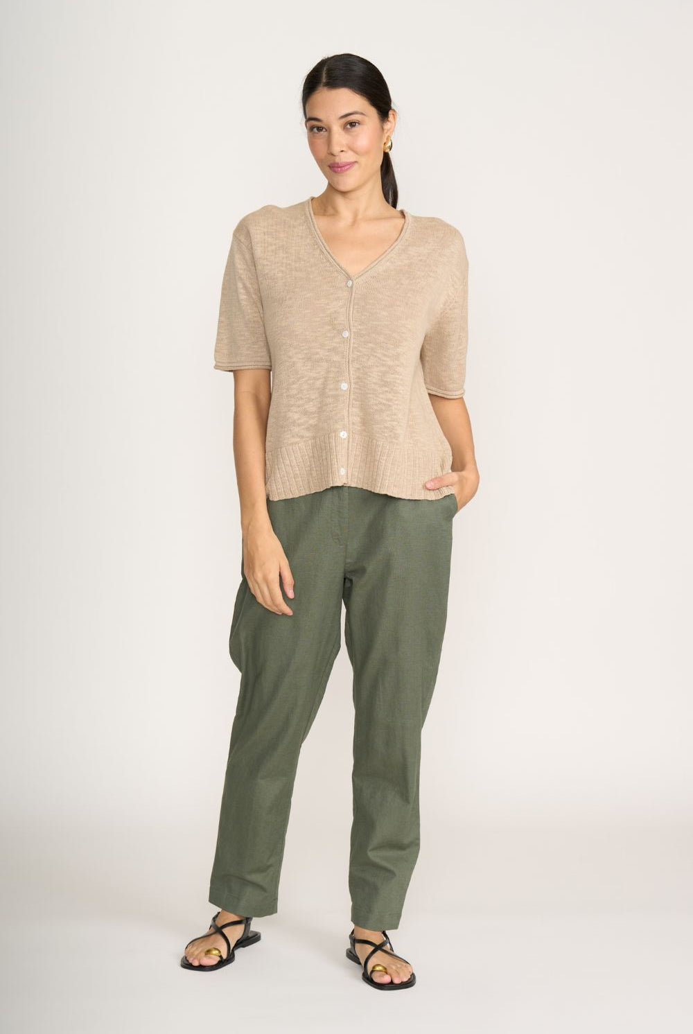 FOIL - FOIL Knitty Gritty Cardigan | Sand - Cardigan - Silvermaple Boutique