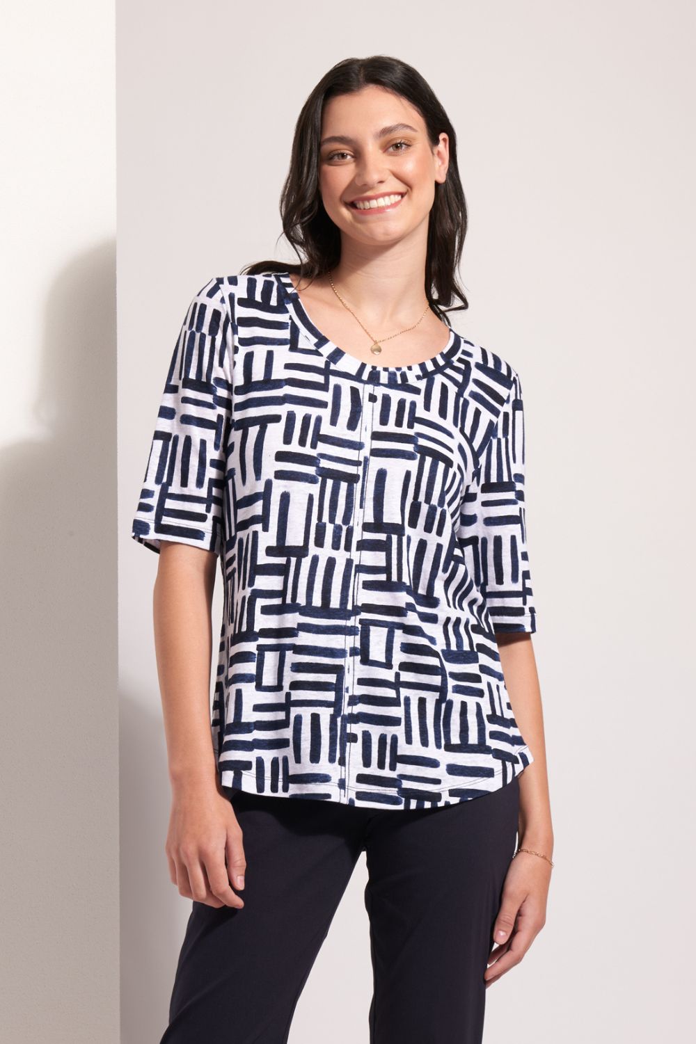 FOIL - FOIL Leading Lady Top | Block & Roll - Top - Silvermaple Boutique